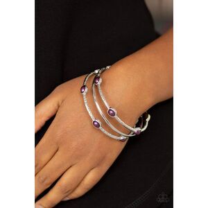 Bangle Belle Purple Bracelet (177)
